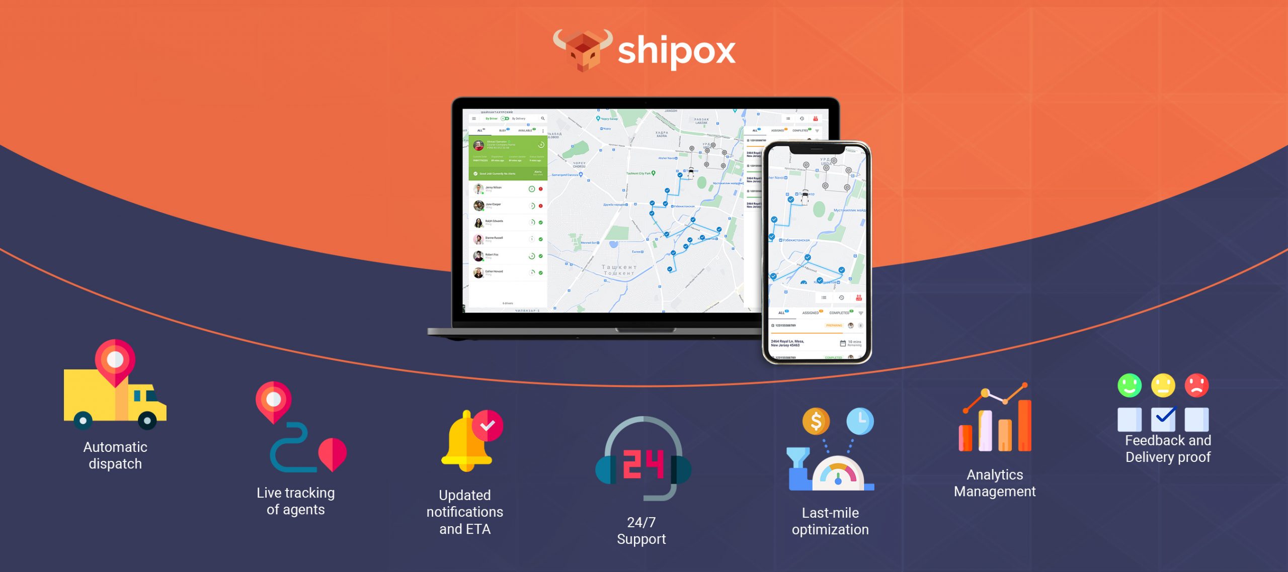 Delivery software перевод. SHIPOX. Preloading Custom image SHIPOX.